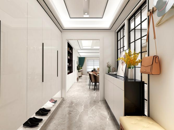 普通住宅玄關(guān)室內(nèi)裝修設(shè)計 實(shí)用與美觀的結(jié)合
